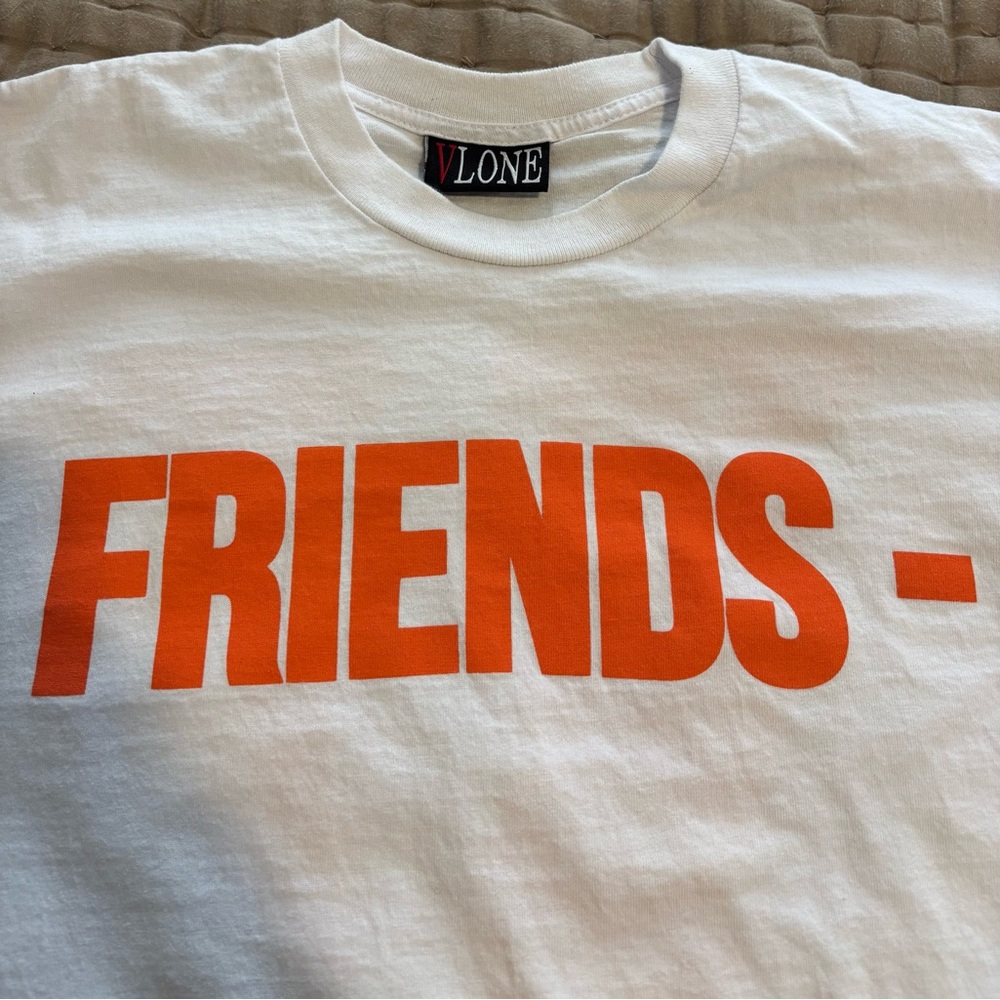 Vlone “Friends” Long Sleeve T-Shirt Size L - Picture 2 of 4